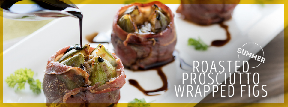 roasted prosciutto wrapped figs