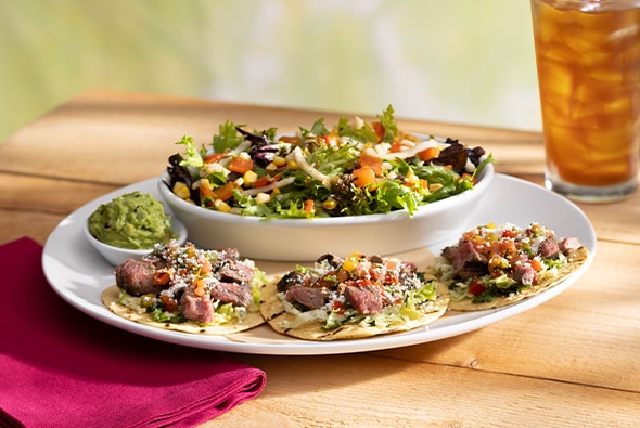 WOOD-GRILLED STEAK TACOS*