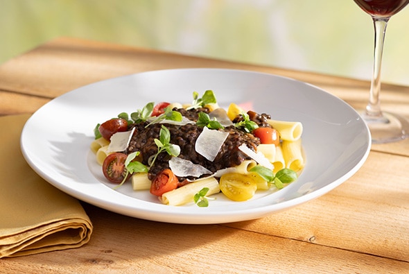 BLACK LENTIL BOLOGNESE