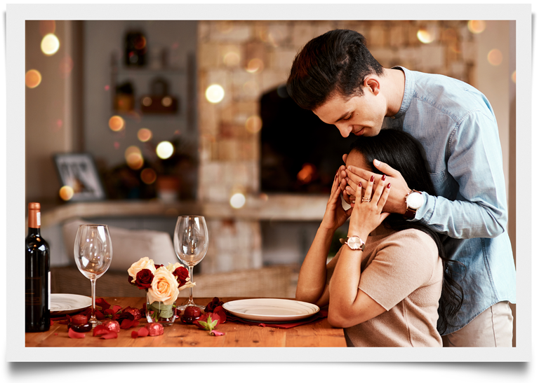 Take a romantic dinner for two home from Seasons 52.