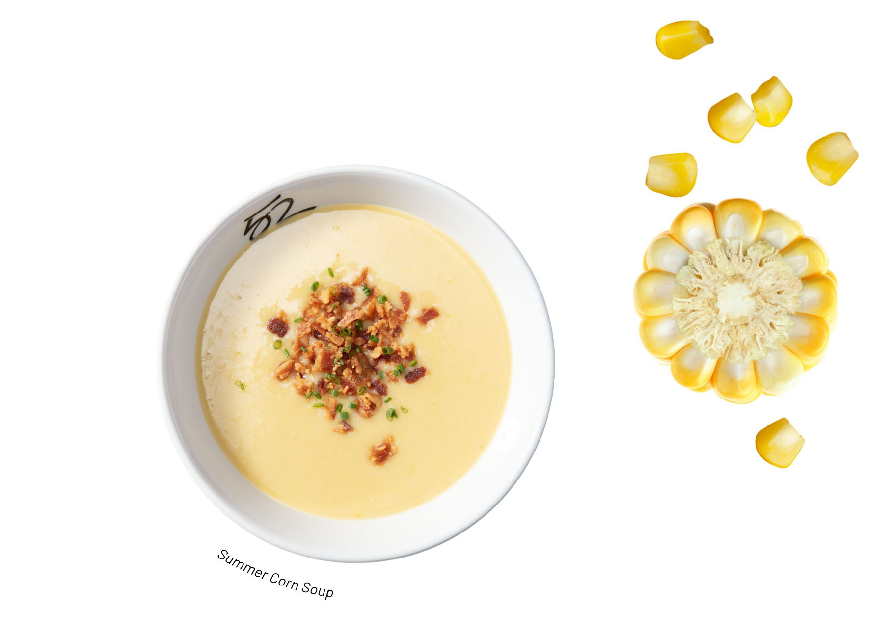 Enjoy a hot bowl of Summer Corn Soup at Seasons 52.