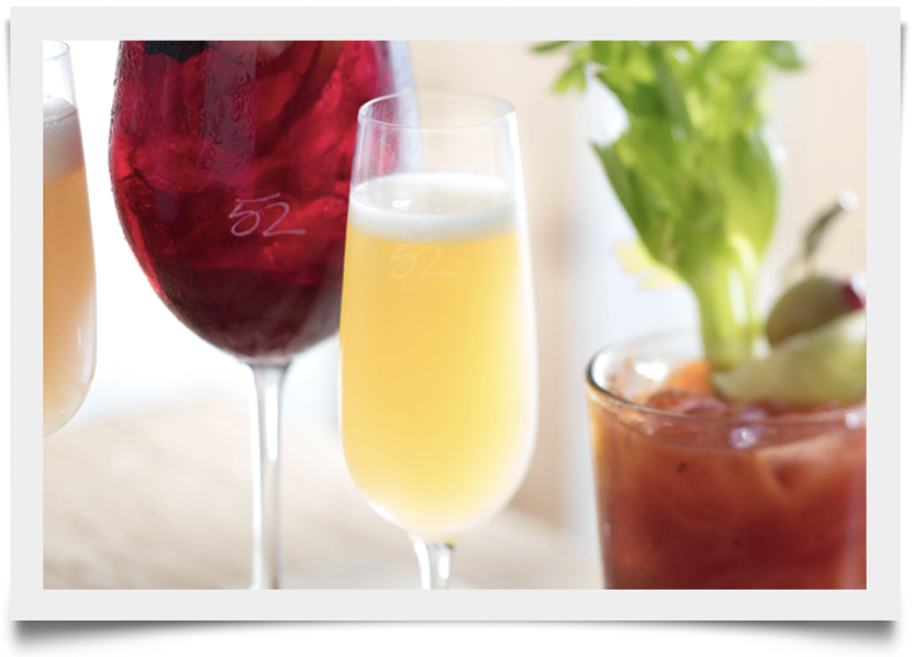 Enjoy Easter Brunch with our Mimosa.