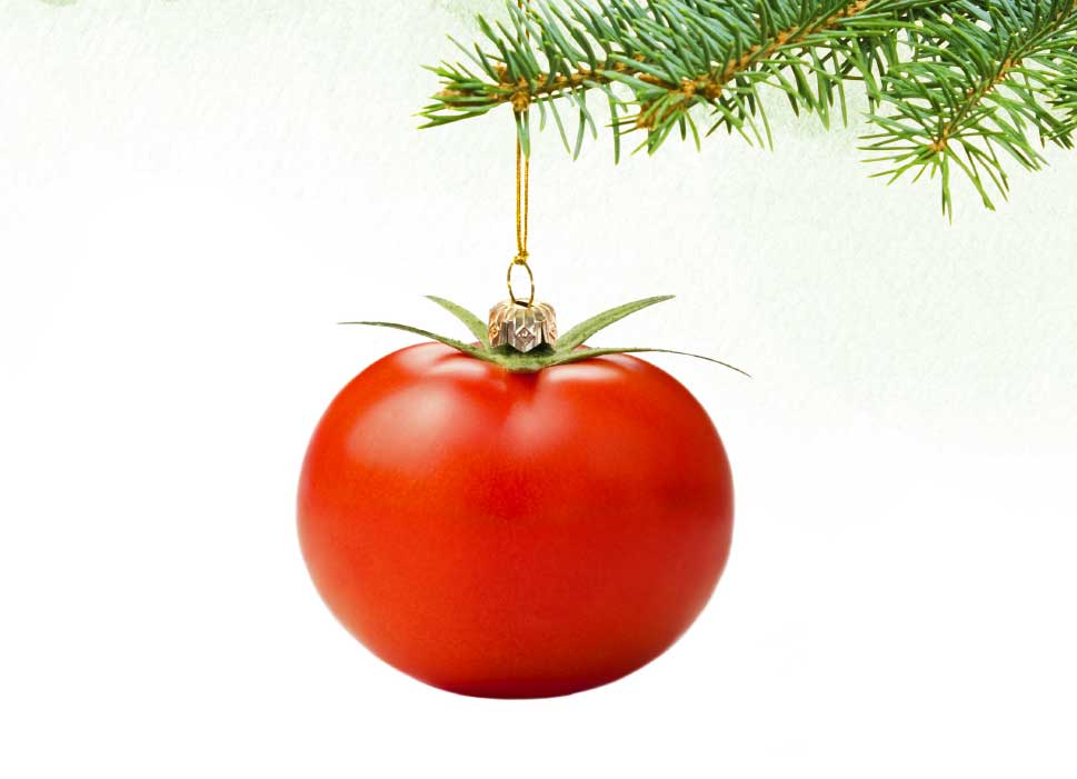 Holiday gift card featuring a decorative ornament design for Seasons 52 restaurant