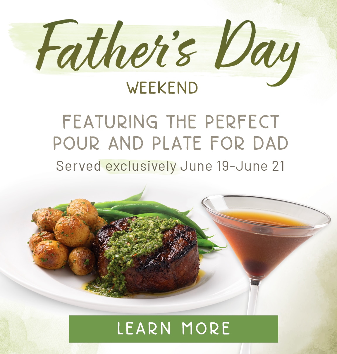 Join us at Seasons 52 for Father's Day dinner