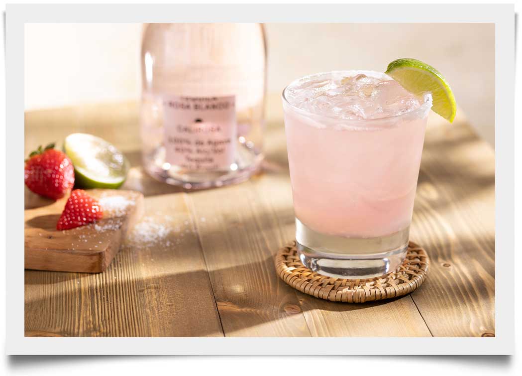 Strawberry Hibiscus Margarita