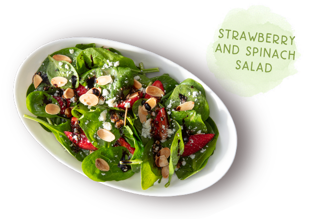 Strawberry and Spinach Salad