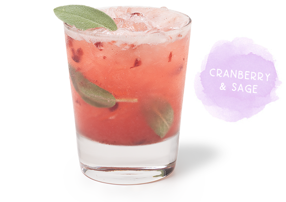 Cranberry and Sage Cocktail
